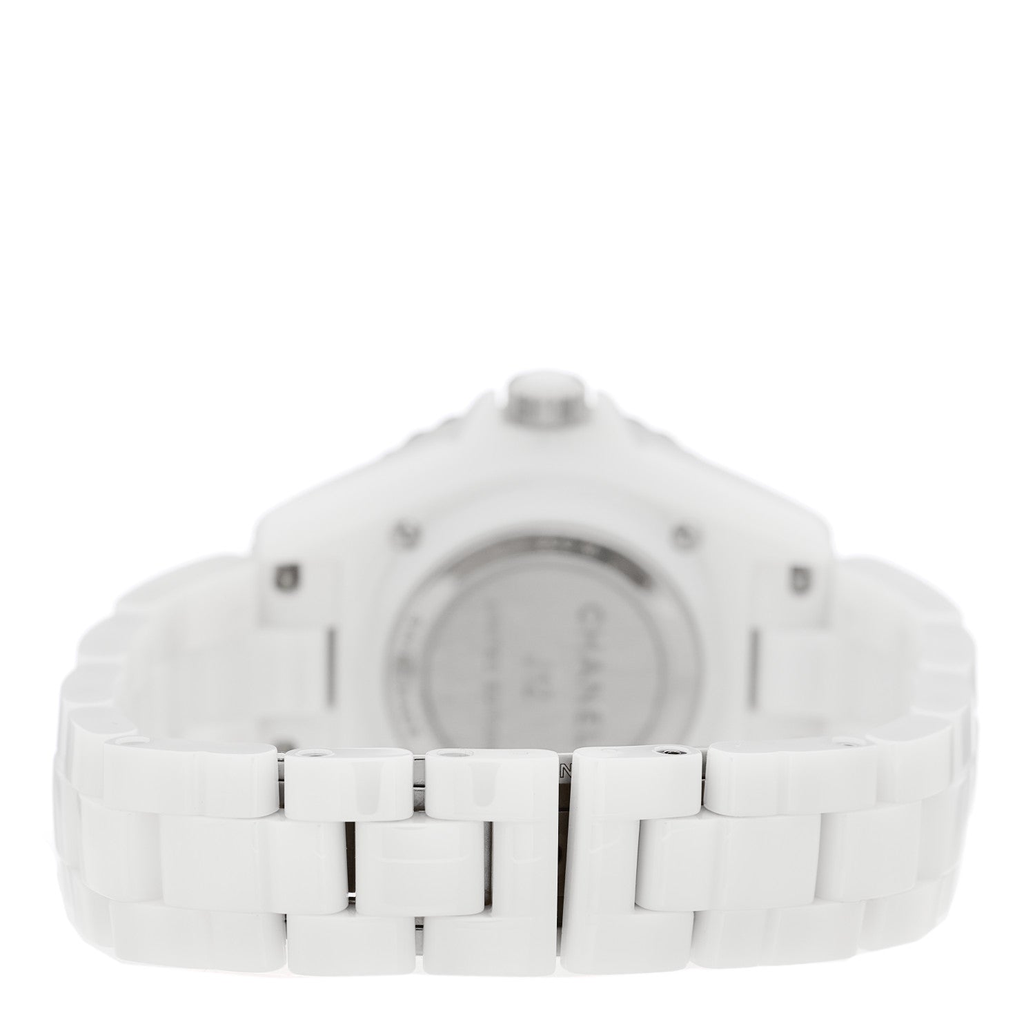 Stainless Steel Ceramic 33mm J12 Wanted de Chanel Limited Edition Automatic Watch White