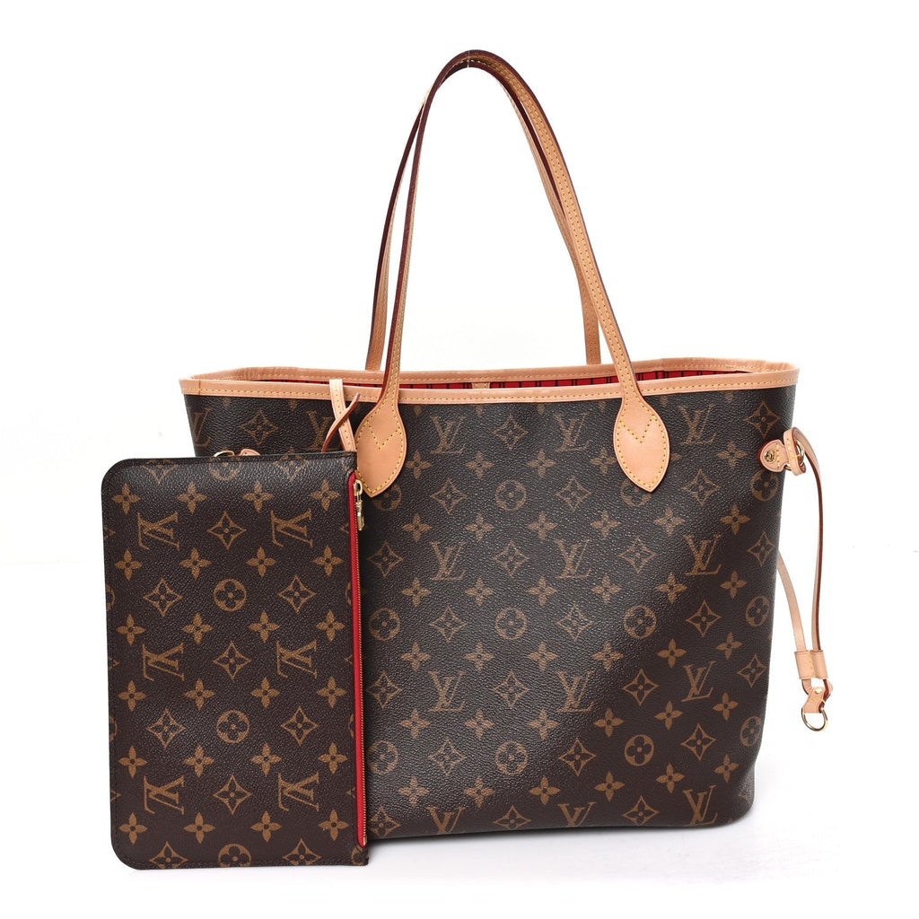 Monogram Neo Neverfull MM Cherry