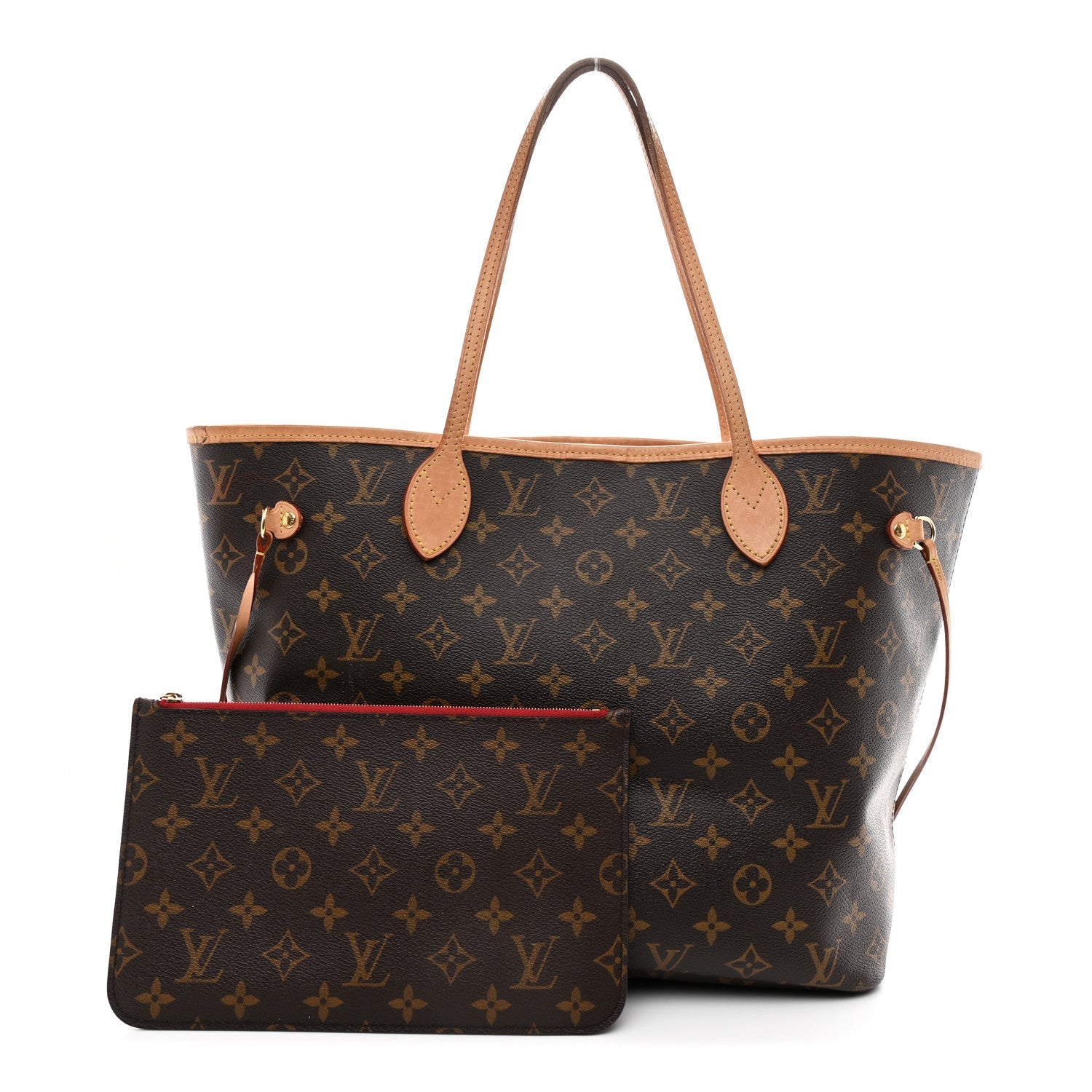 Monogram Neo Neverfull MM Cherry