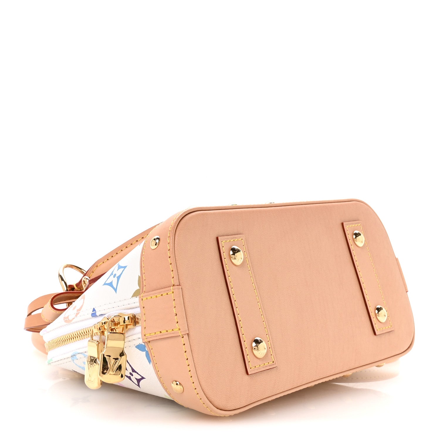 LV x TM Monogram Multicolor Alma BB White