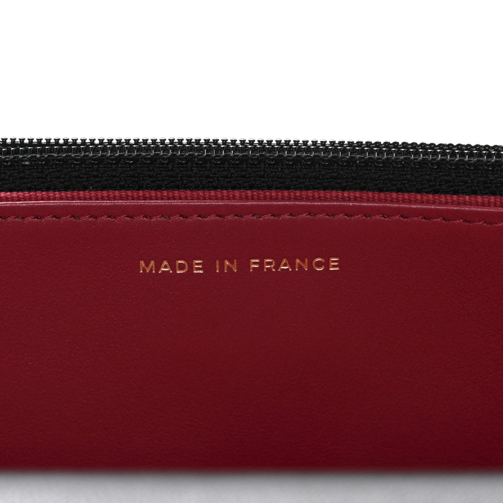 Lambskin Quilted Chanel 19 Wallet On Chain WOC Black