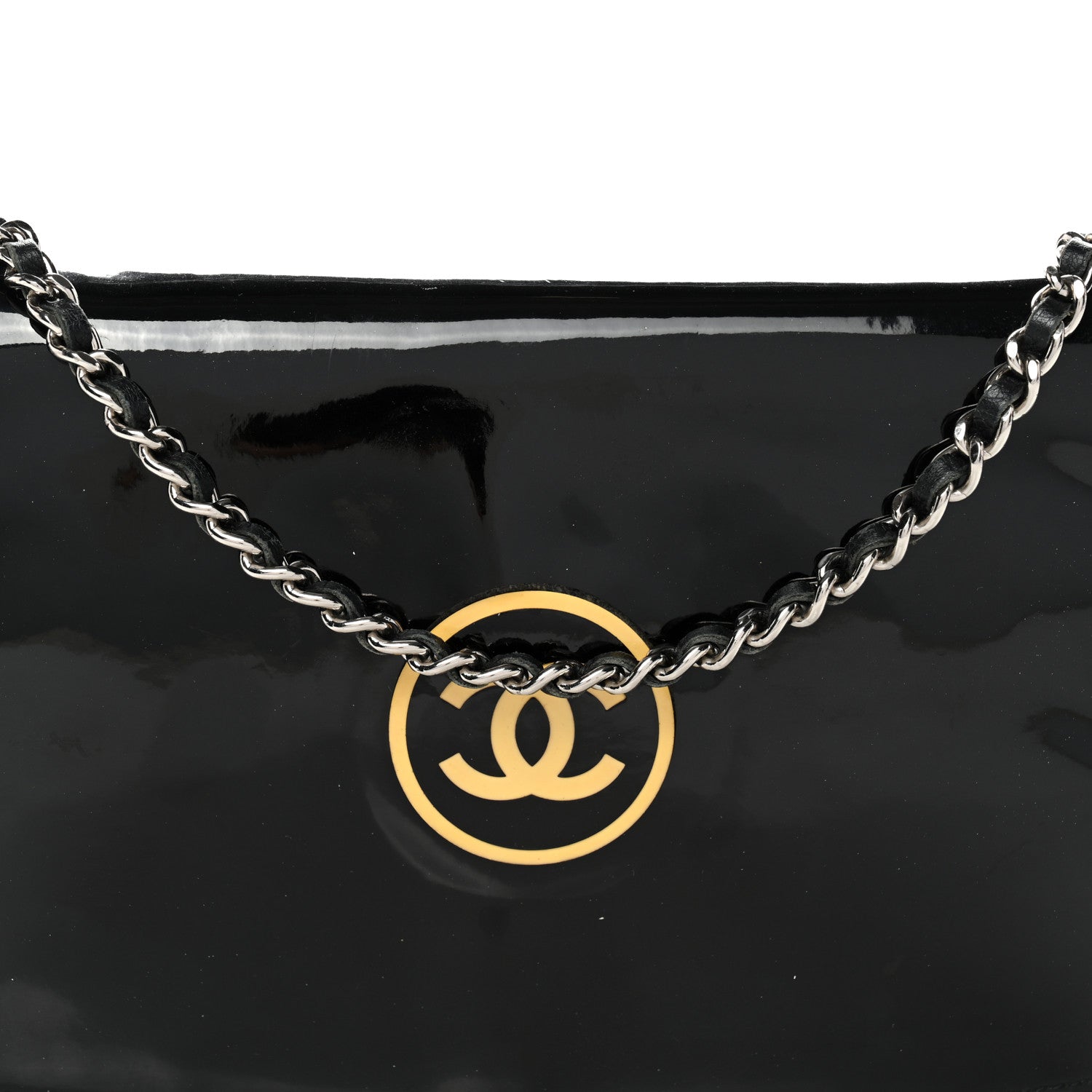 Patent CC Compact Wallet on Chain WOC Black