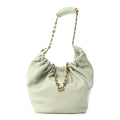 Mellow Nappa Lambskin Small Squeeze Bag Spring Jade