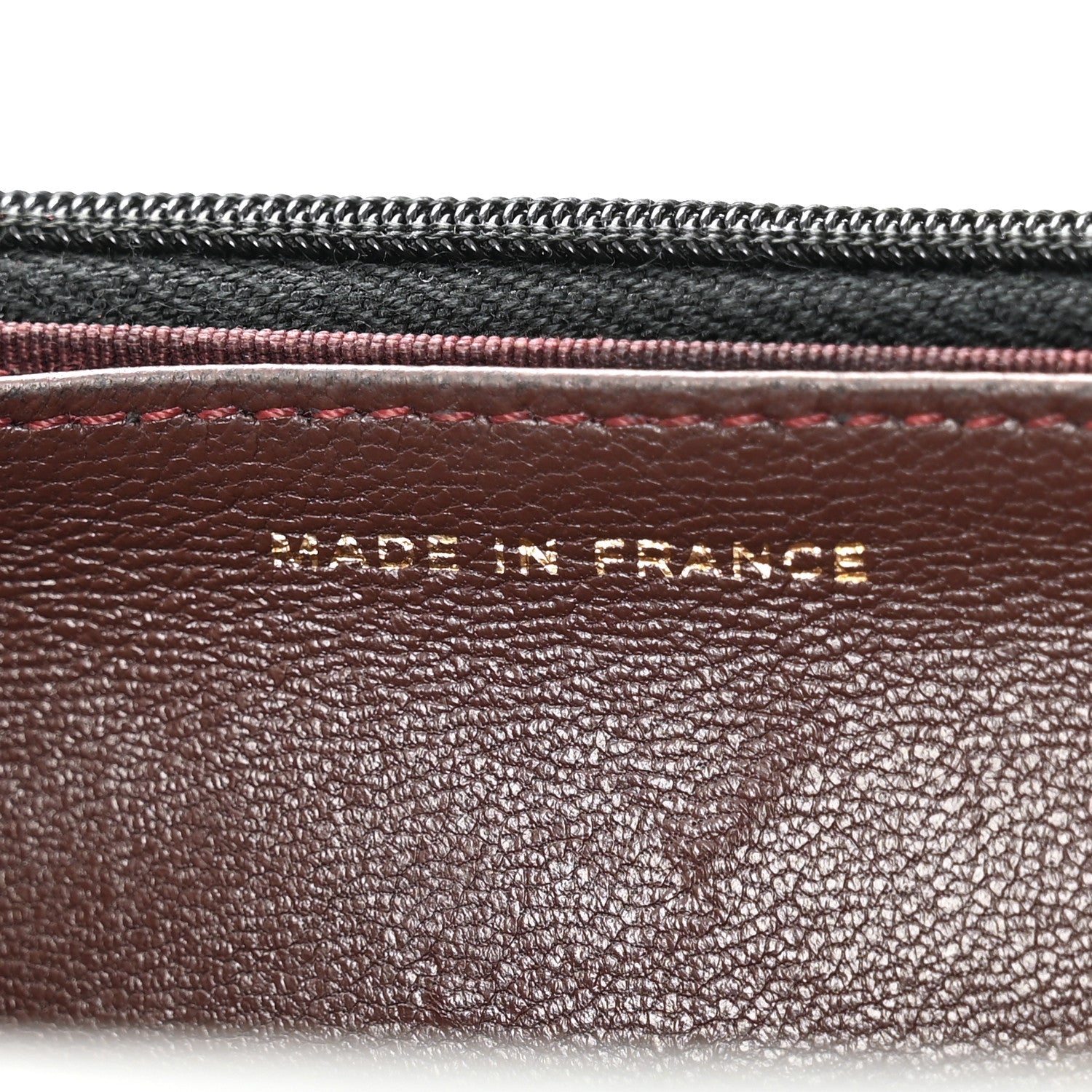 Lambskin Quilted Wallet On Chain WOC Black