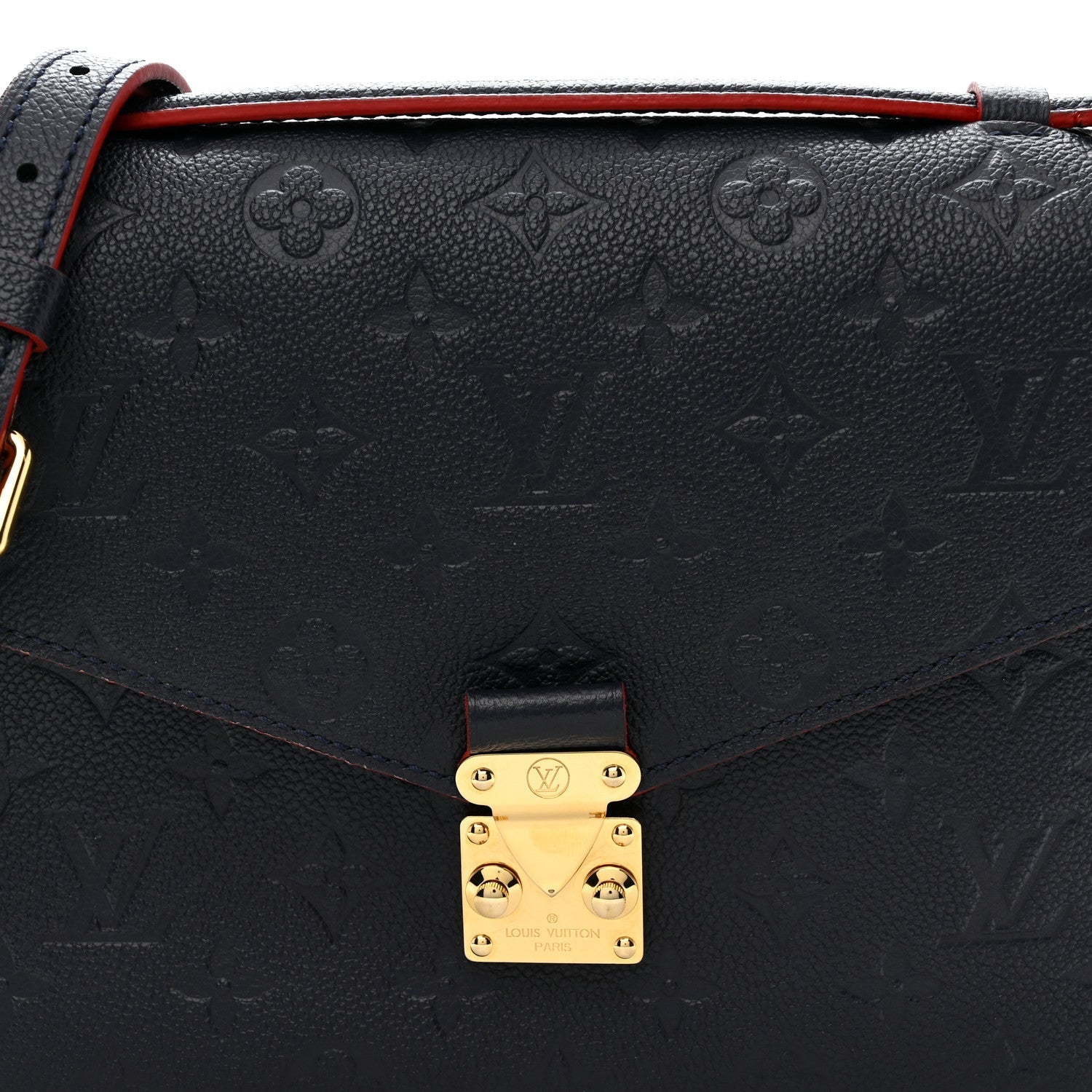 Empreinte Pochette Metis Marine Rouge