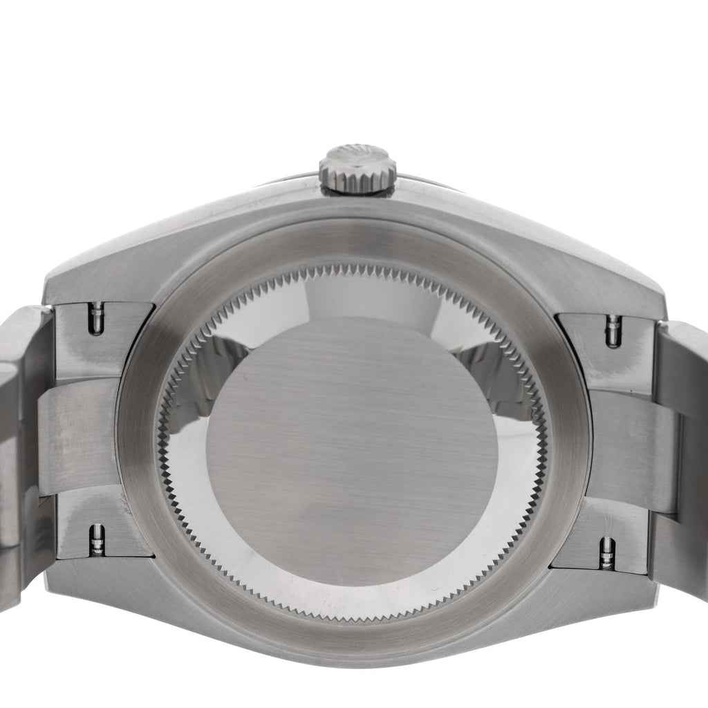Stainless Steel 41mm Oyster Perpetual Wimbledon Datejust Watch Slate 126300