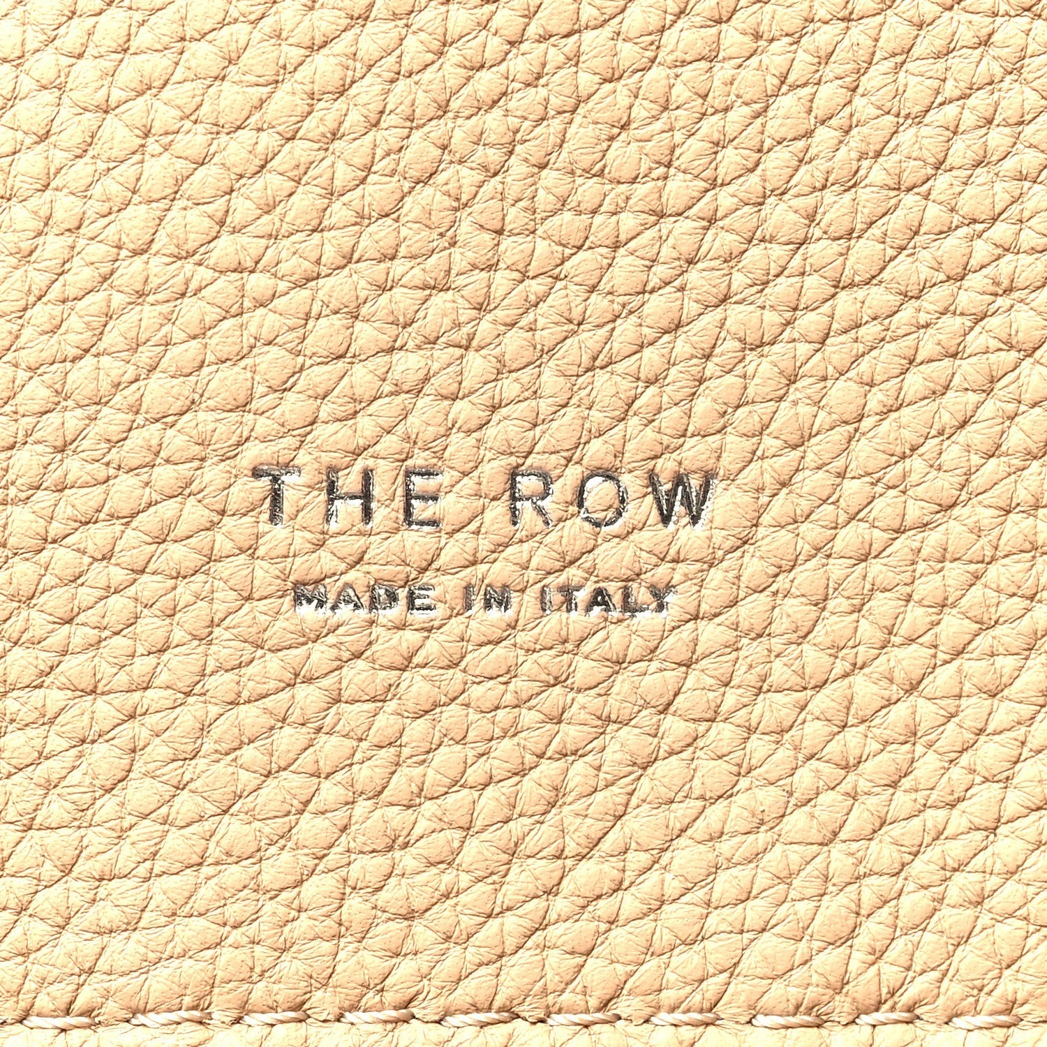 Matte Grained Calfskin Soft Margaux 17 Light Camel