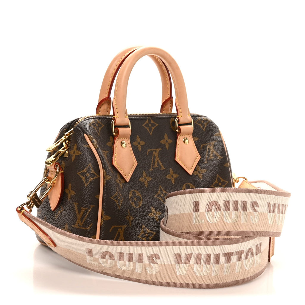 Monogram Speedy Bandouliere 20 Beige