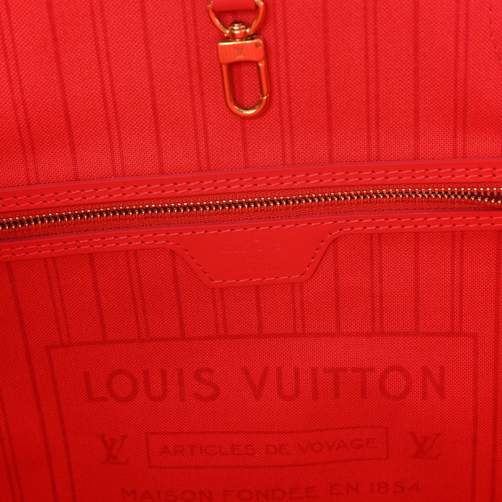 Monogram Totem Neo Neverfull MM Flamingo