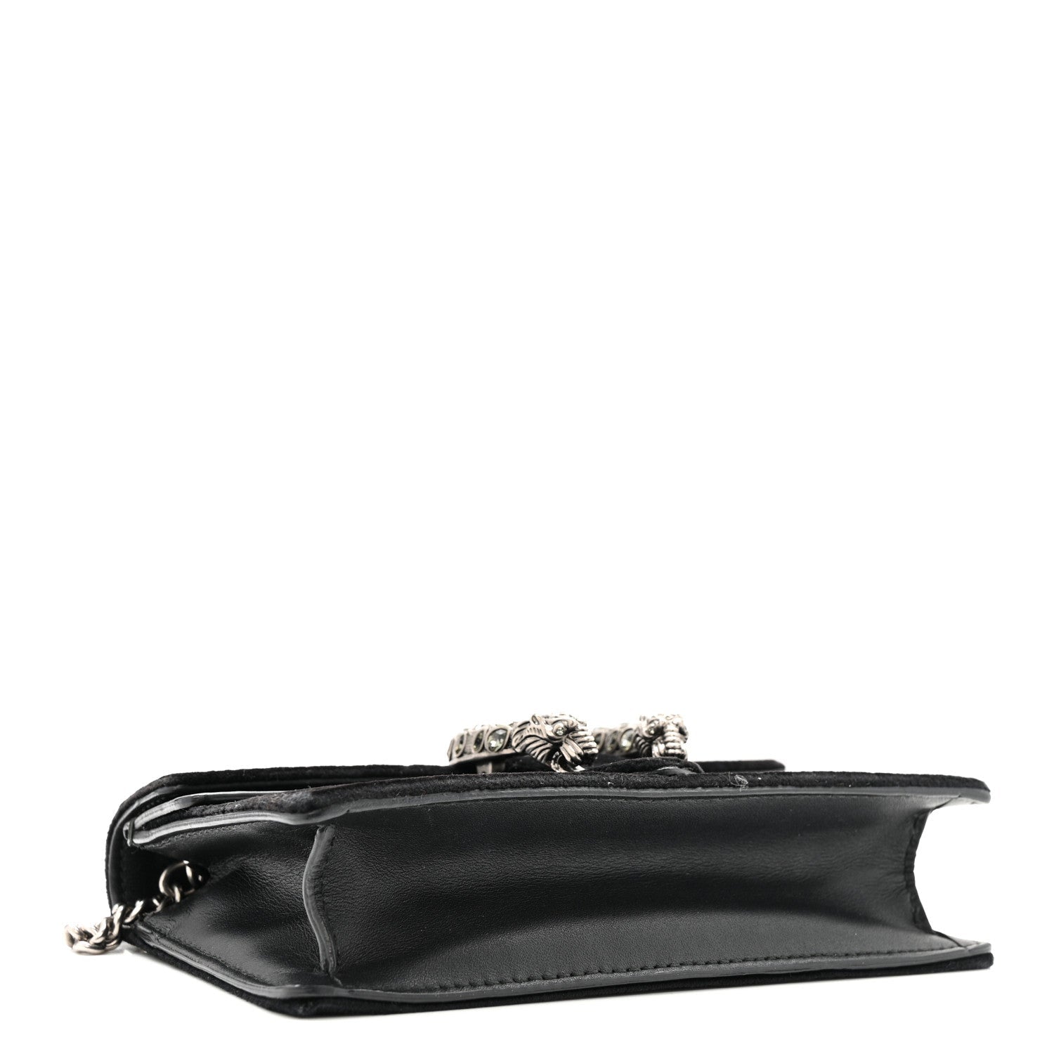 Velvet Super Mini Dionysus Shoulder Bag Black