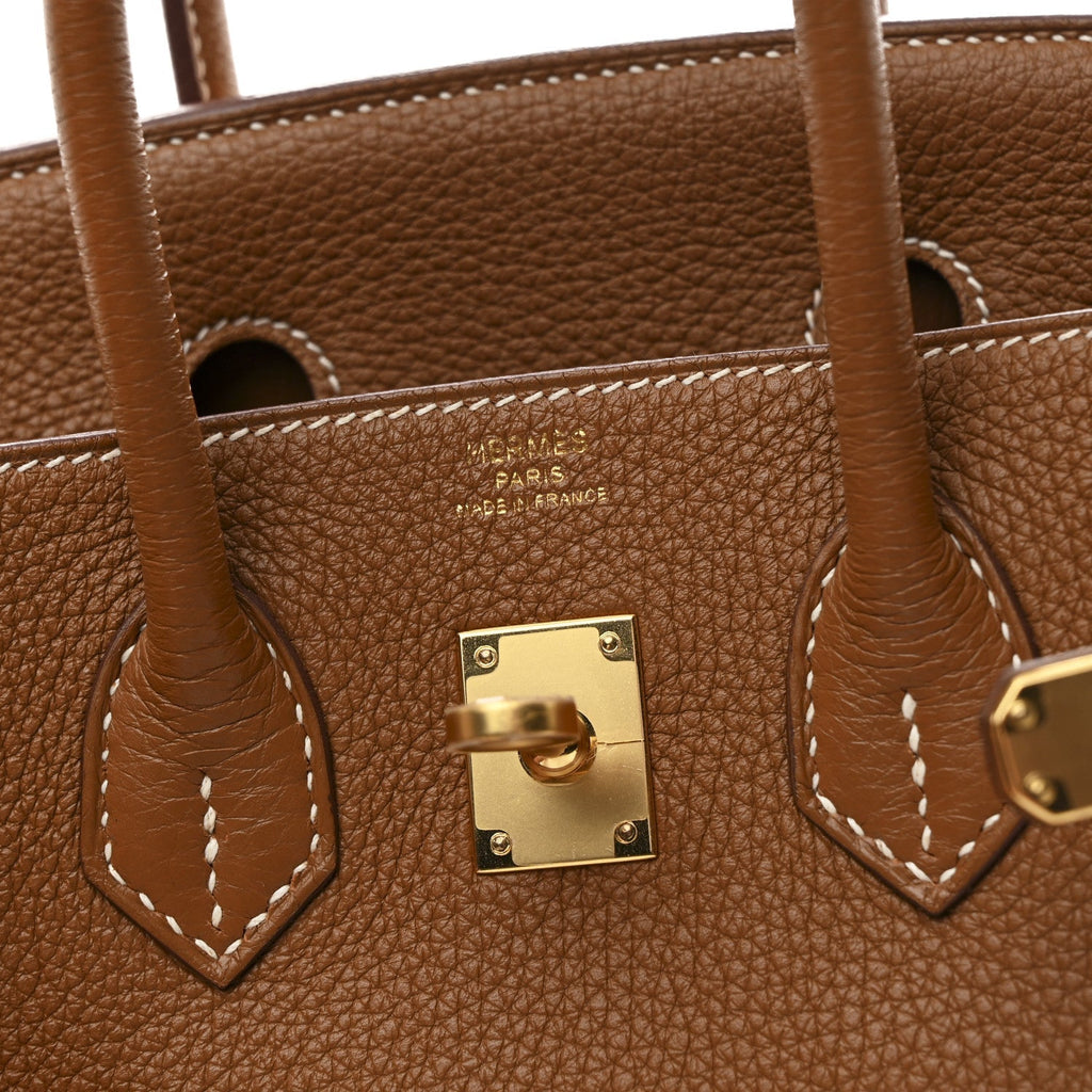 Togo Birkin 25 Gold