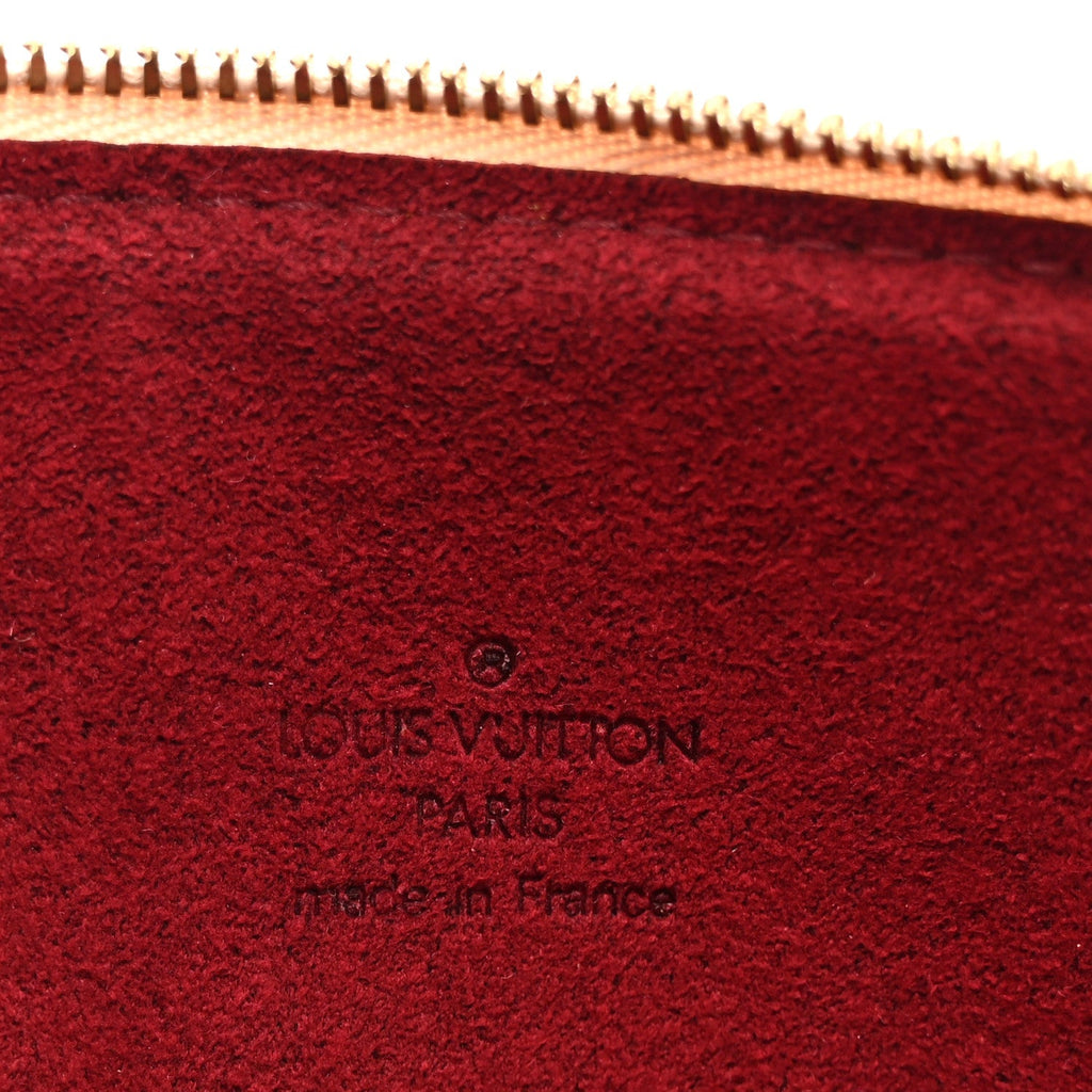 Monogram Multicolor Pochette Accessories White