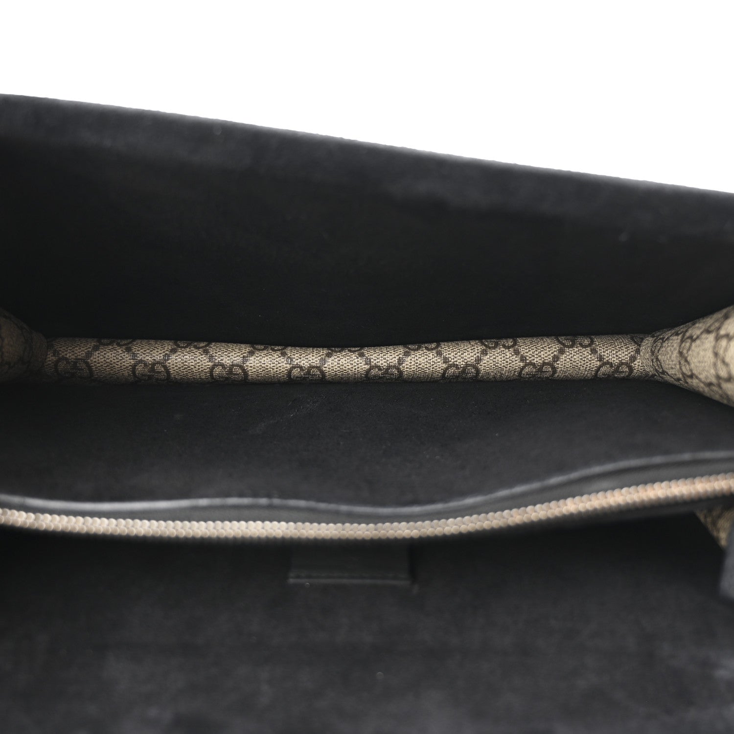 GG Supreme Monogram Crystal Small Dionysus Shoulder Bag Black