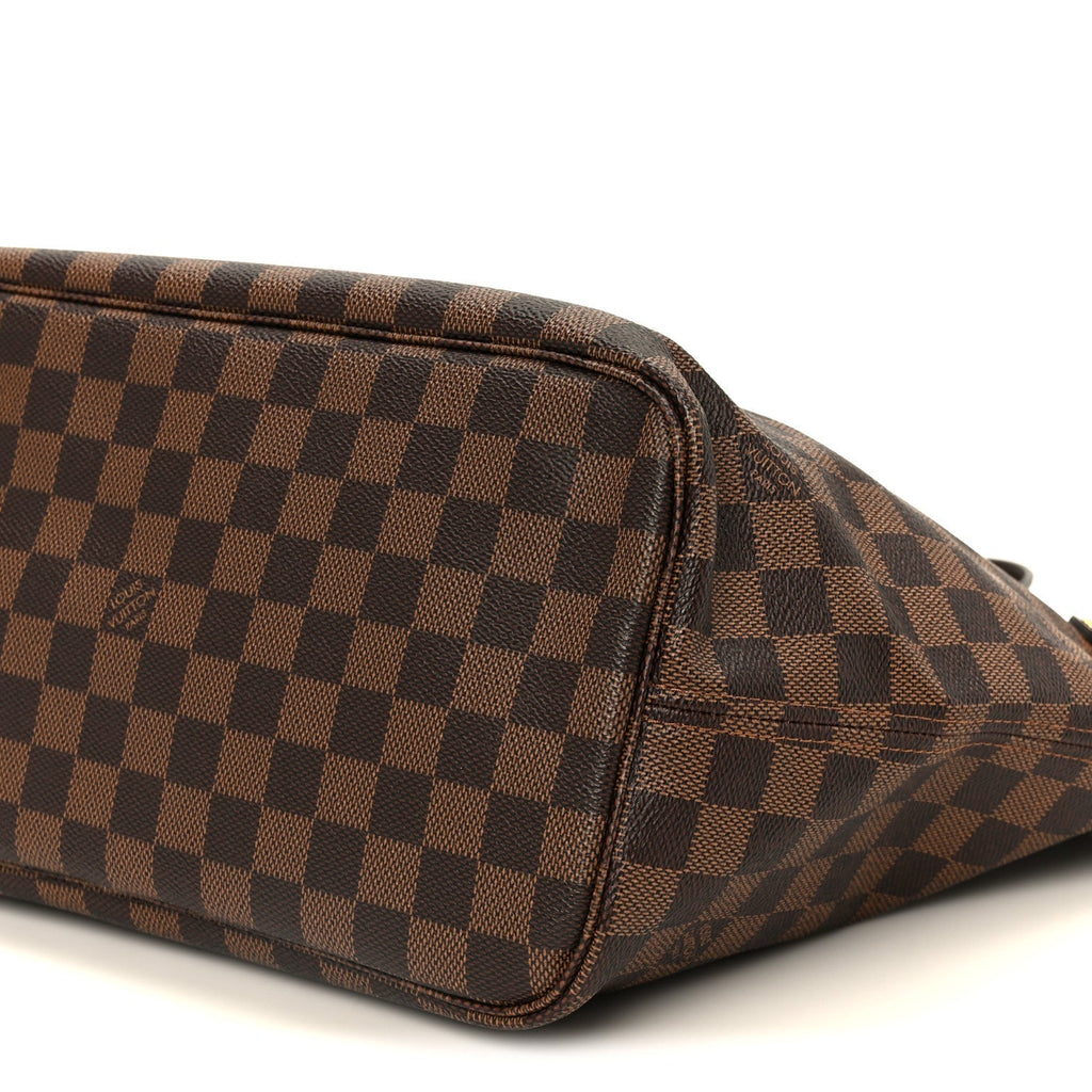 Damier Ebene Neo Neverfull MM Rose Ballerine
