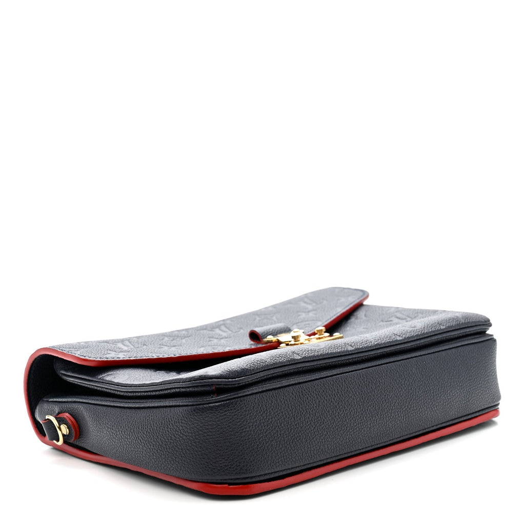 Empreinte Pochette Metis Marine Rouge