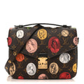 X FORNASETTI Monogram Cameo Pochette Metis
