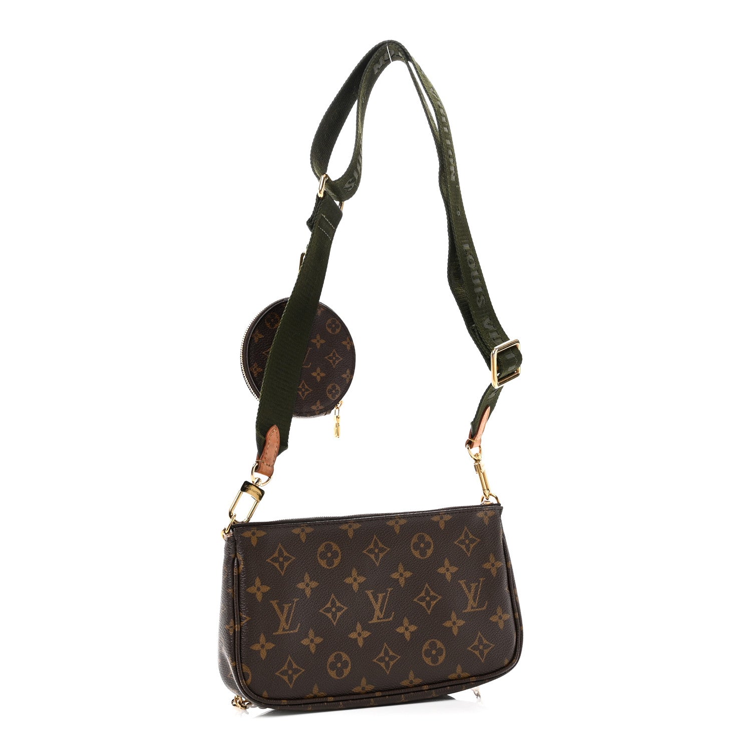 Monogram Multi Pochette Accessories Kaki