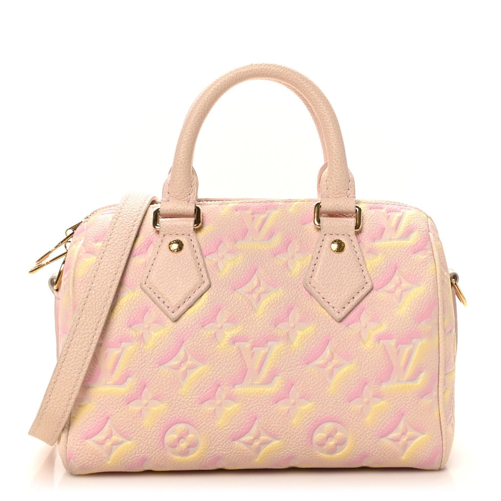 Empreinte Monogram Summer Stardust Speedy 20 Pink