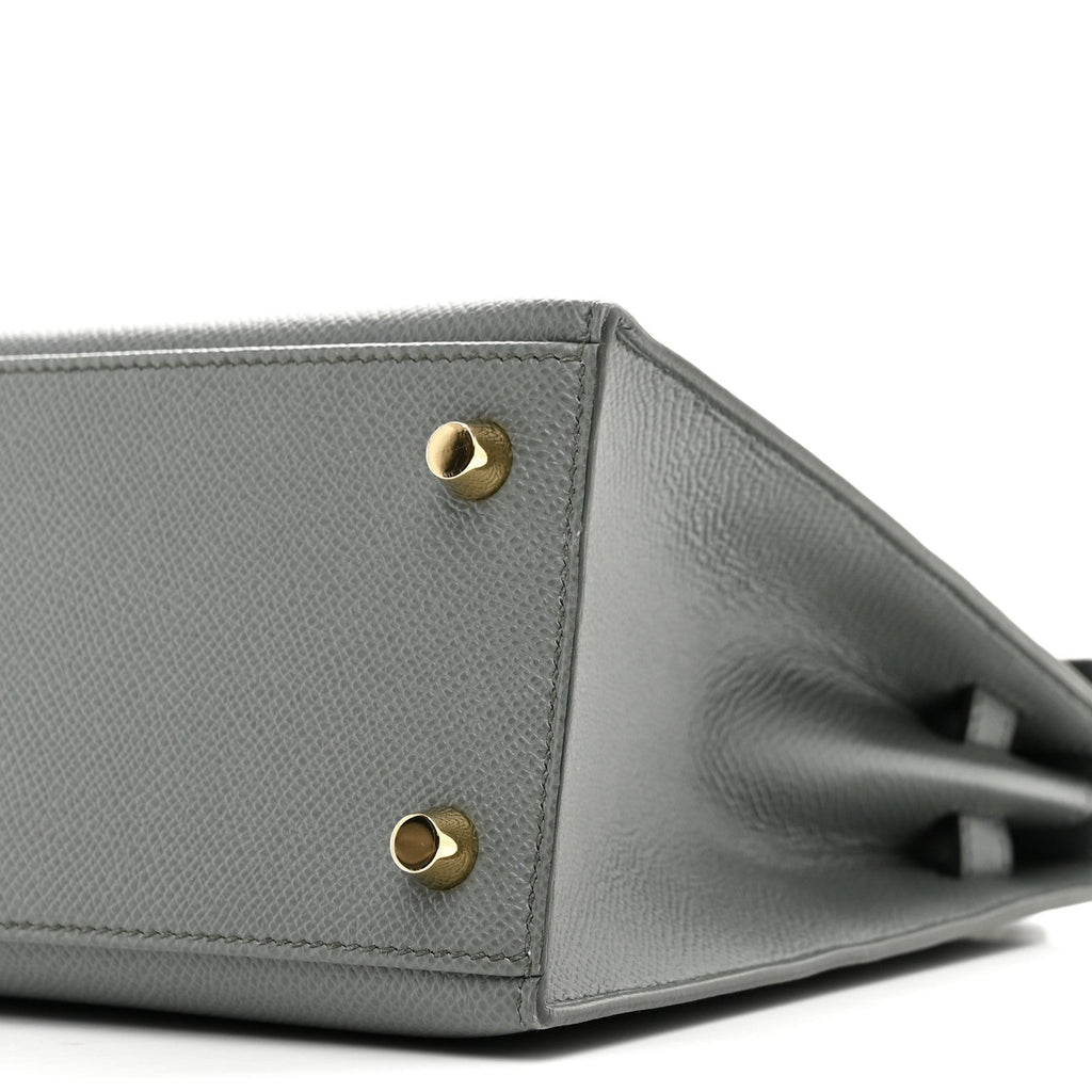 Epsom Kelly Sellier 25 Vert Amande