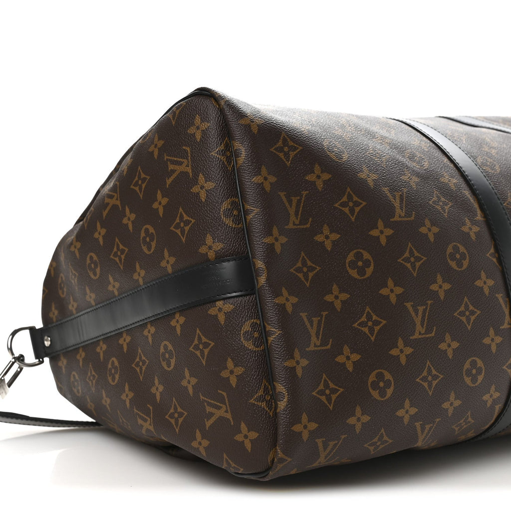 Monogram Macassar Keepall Bandouliere 55