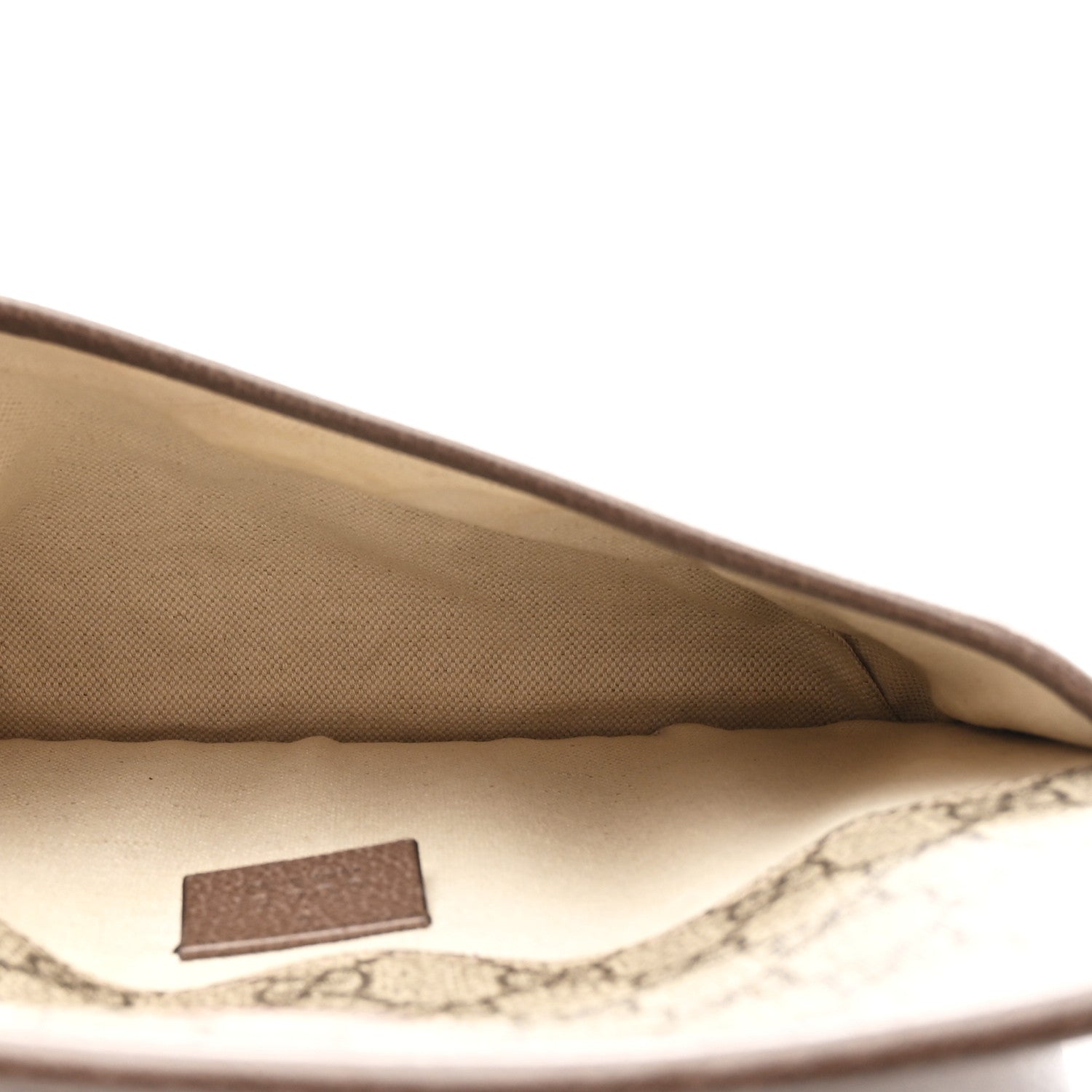 GG Supreme Monogram Neo Vintage Web Belt Bag Brown
