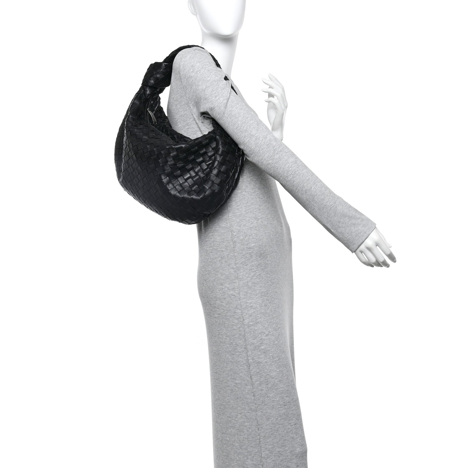 Nappa Intrecciato Small Jodie Black