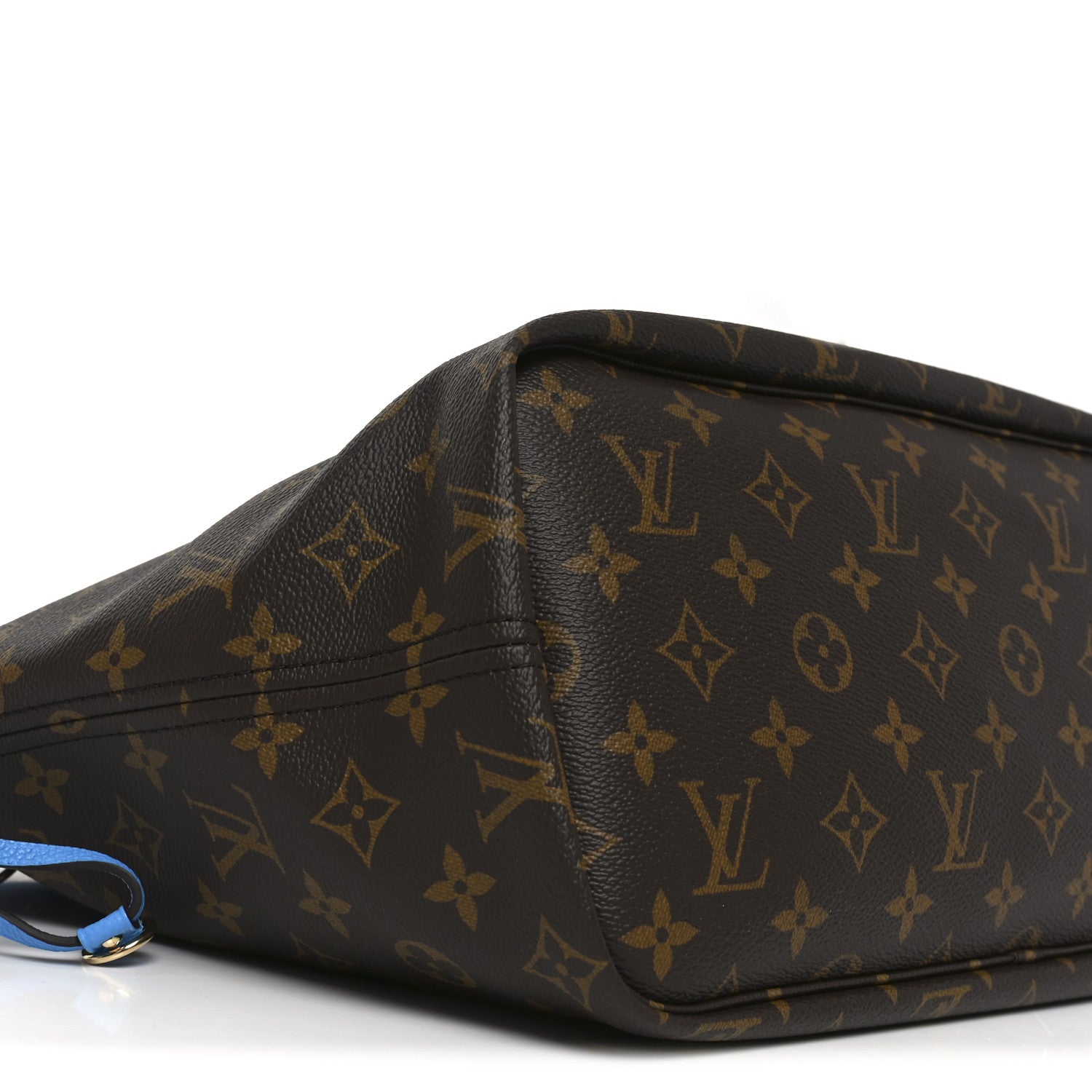Monogram Inside Out Neverfull Bandouliere MM Gaston Blue
