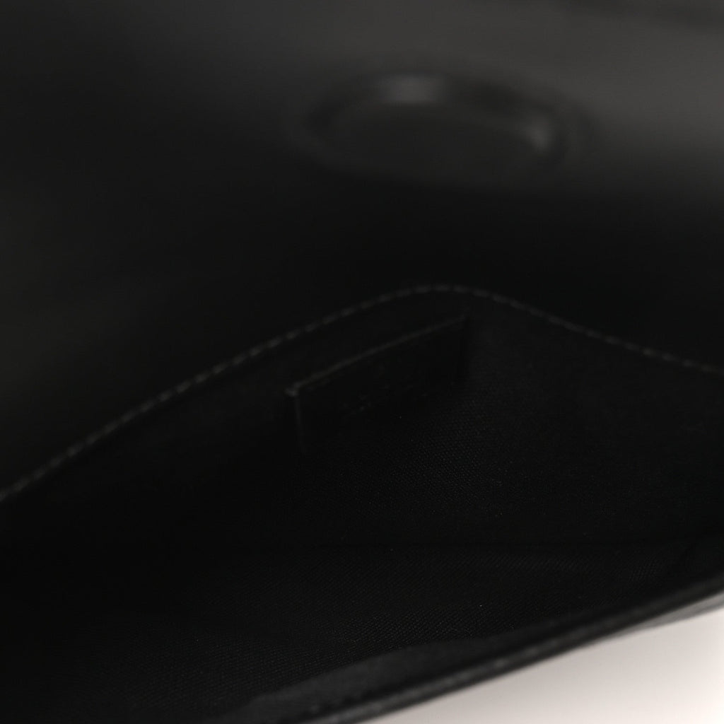 GG Supreme Monogram Web Slim Belt Bag Black Grey