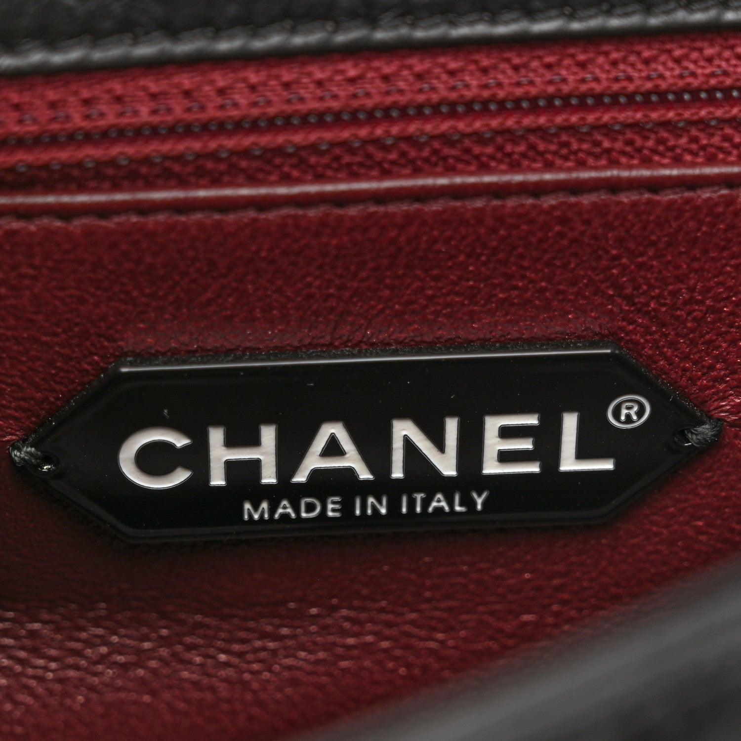 Aged Calfskin Quilted 2.55 Reissue Mini Hanger Flap Black