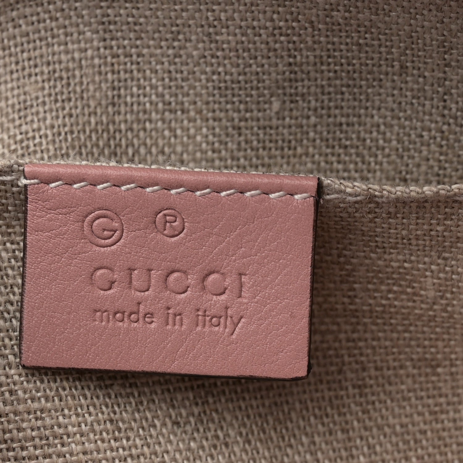 Soft Microguccissima Mini Bree Messenger Bag Soft Pink