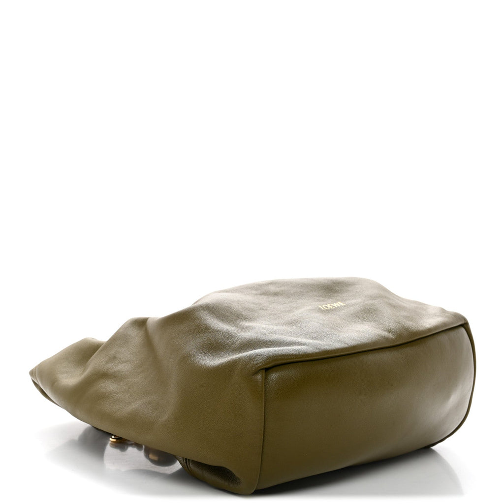Mellow Nappa Small Squeeze Bag Olive