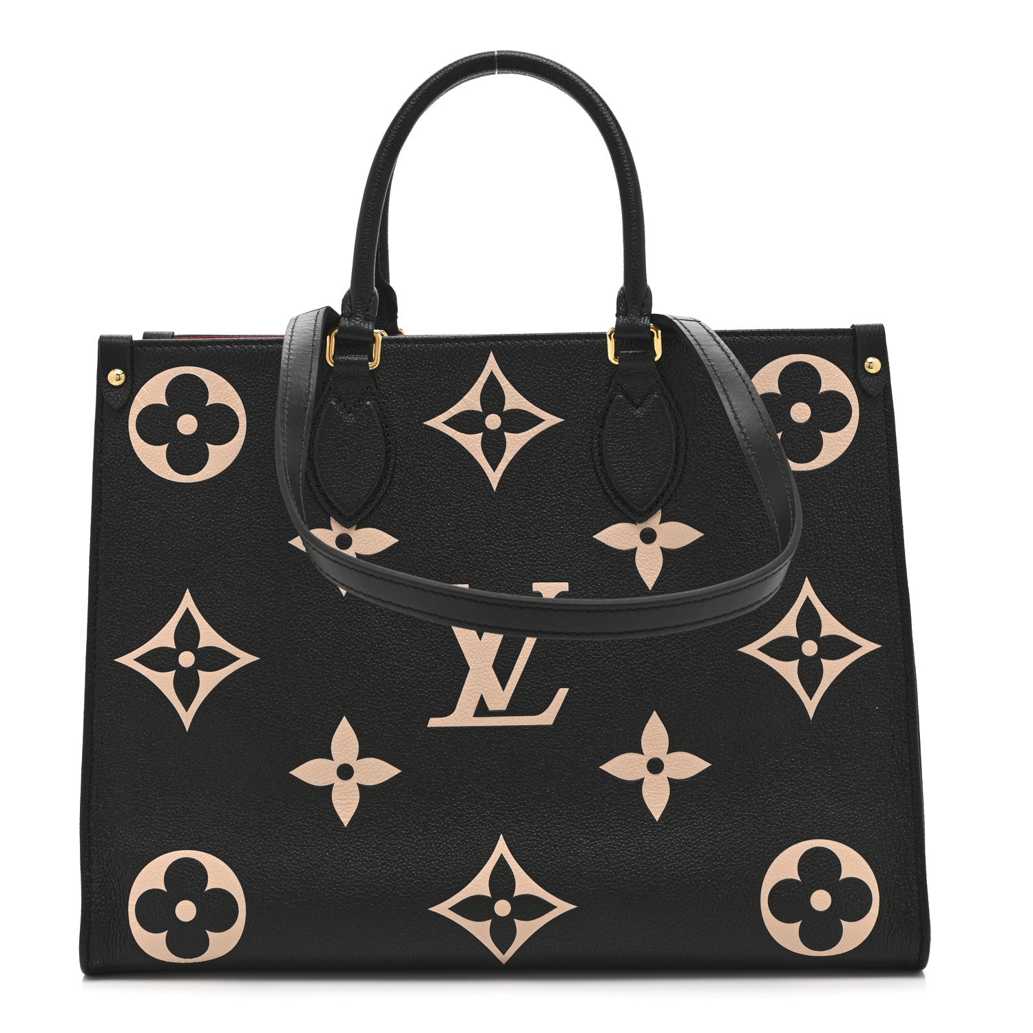 Empreinte Monogram Giant Onthego MM Black Beige