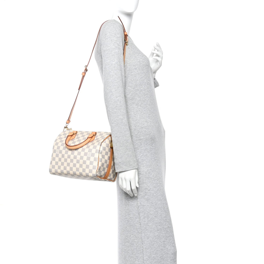 Damier Azur Speedy Bandouliere 25