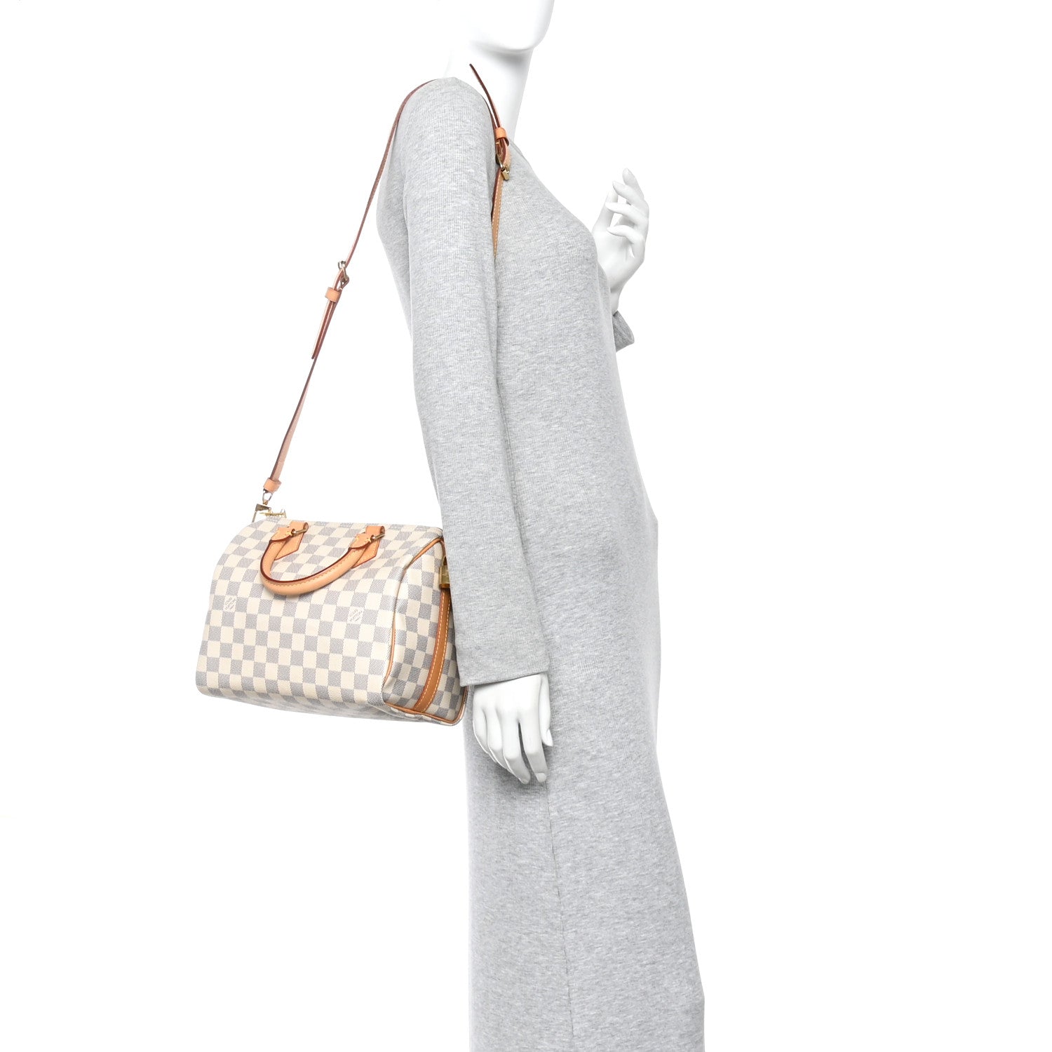 Damier Azur Speedy Bandouliere 25