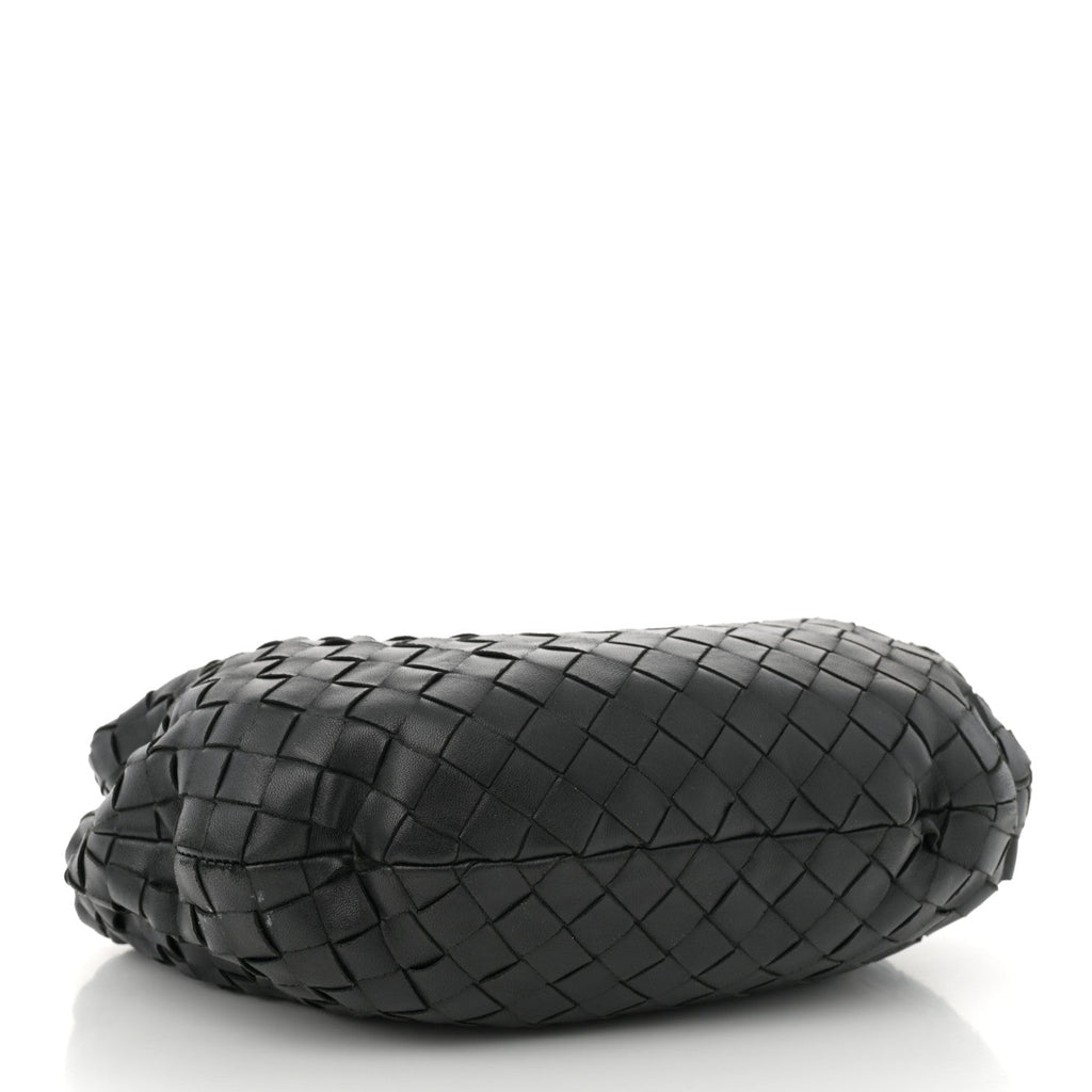 Nappa Intrecciato Teen Jodie Hobo Black