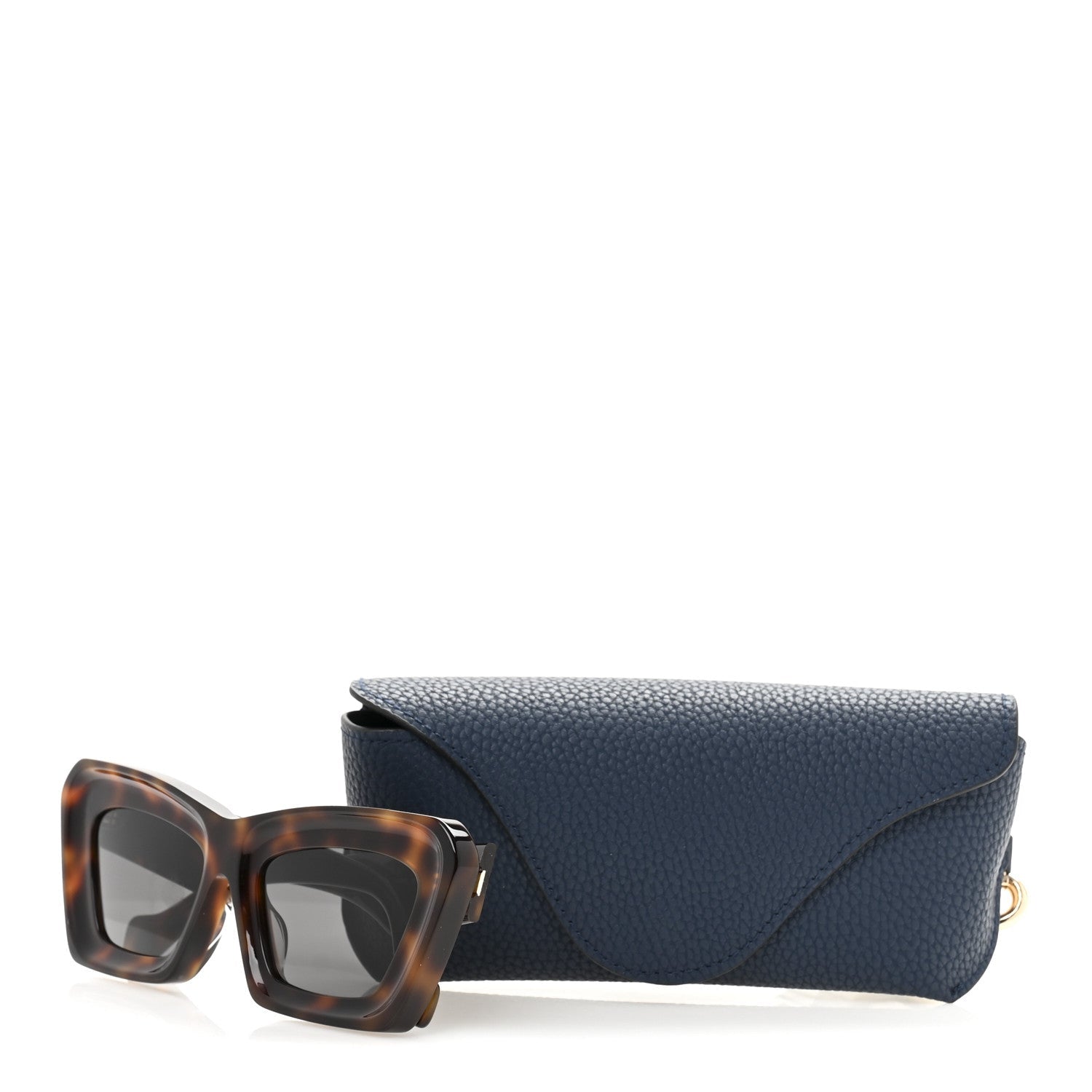 Acetate Anagram Cat Eye Sunglasses LW40145F Havana