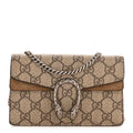 GG Supreme Monogram Super Mini Dionysus Shoulder Bag Taupe