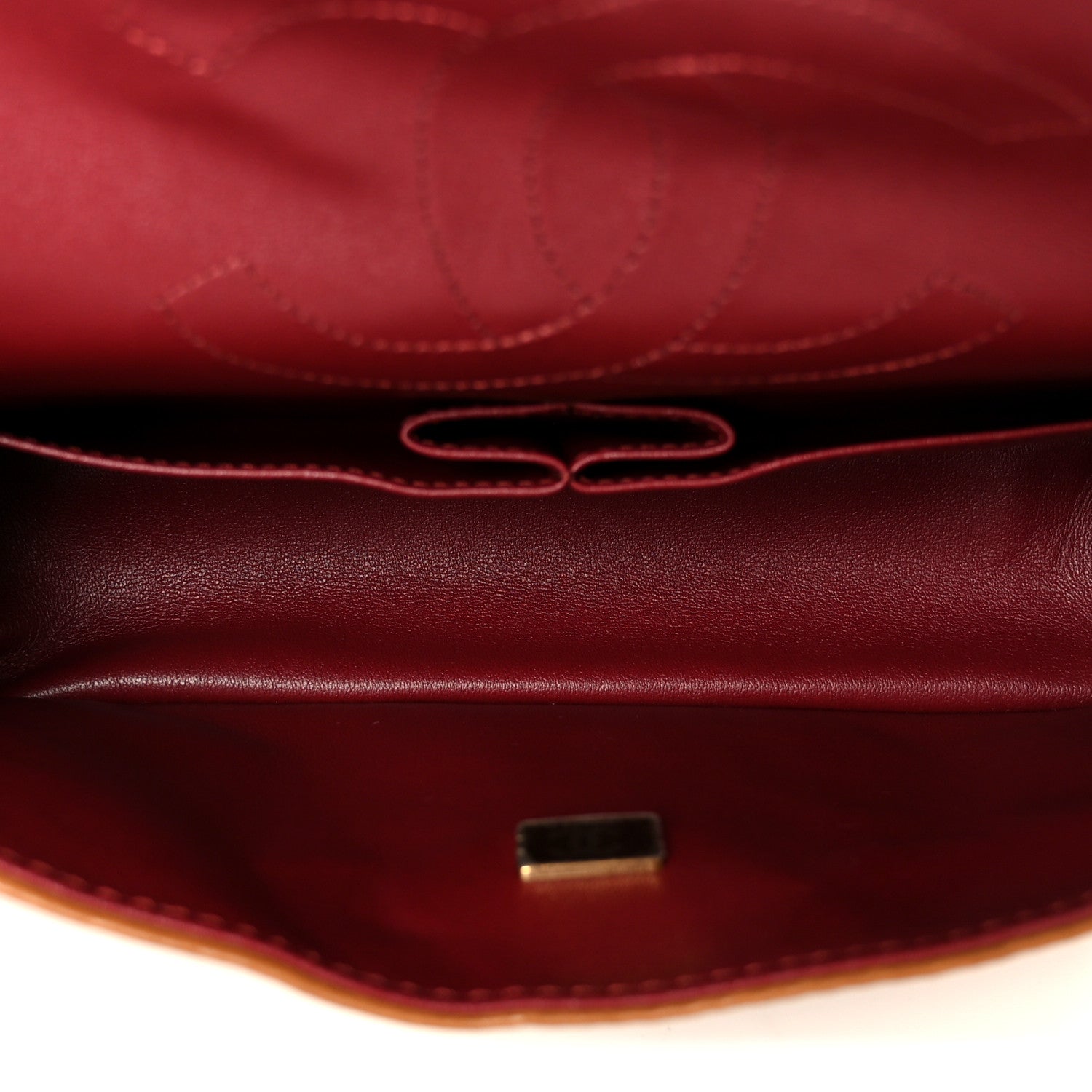 Lambskin Quilted Crush 2.55 Reissue 225 Flap Camel