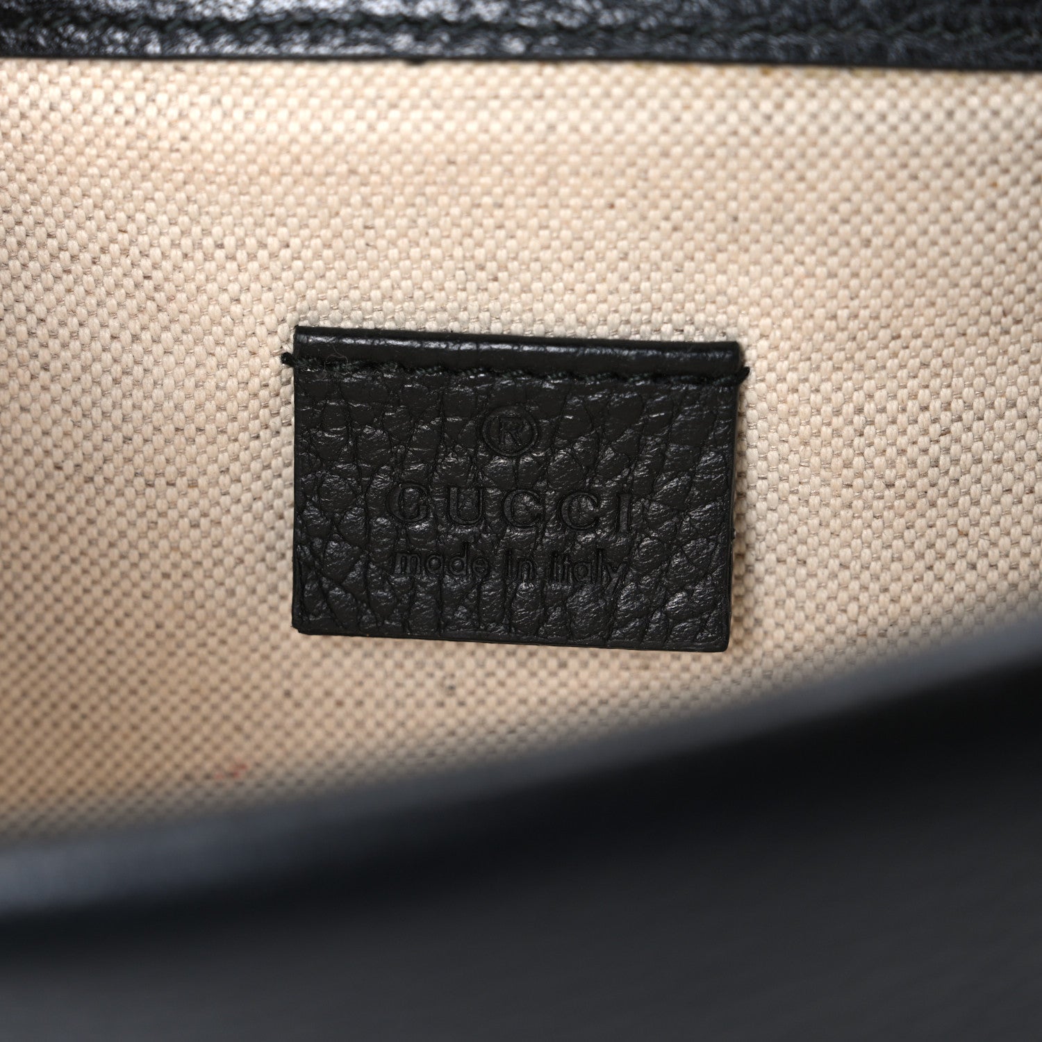 Calfskin Mini Dionysus Shoulder Bag Black