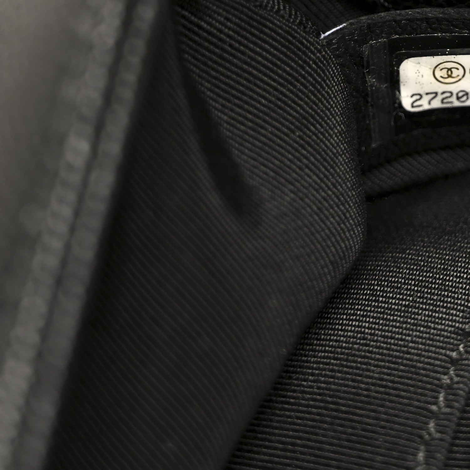 Caviar Quilted Small Boy Flap Black