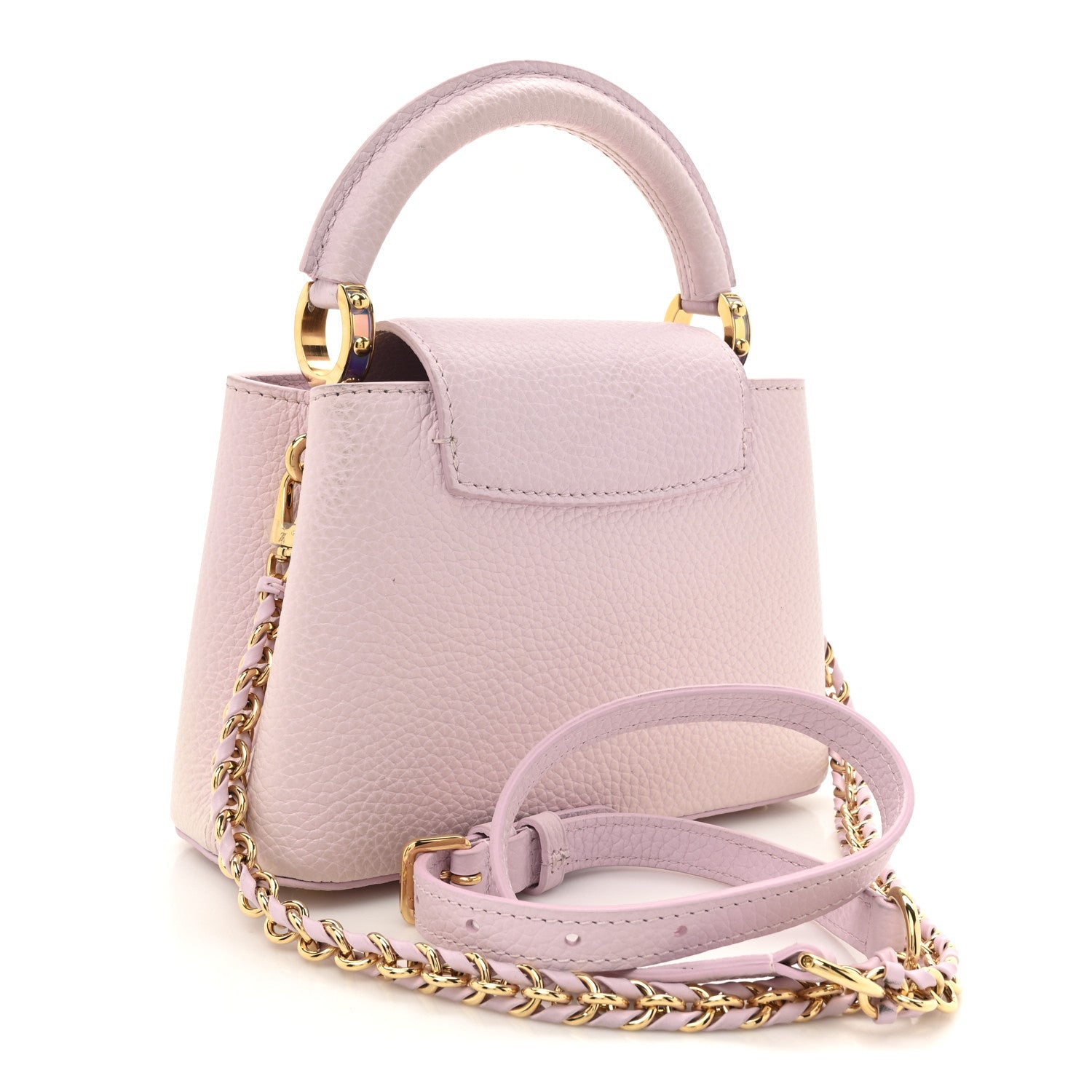 Taurillon LV Ski Capucines Mini Pearly Lilac