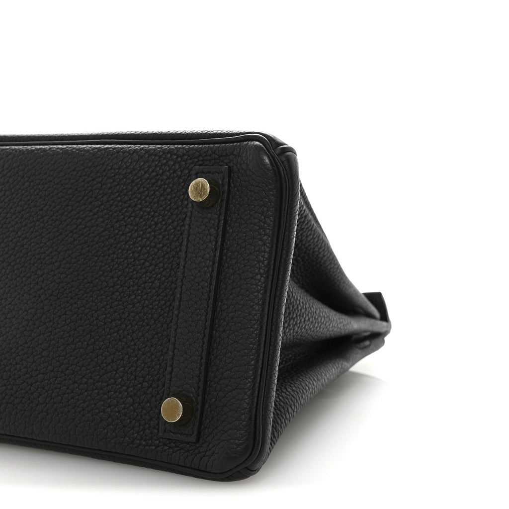 Togo Birkin 25 Black