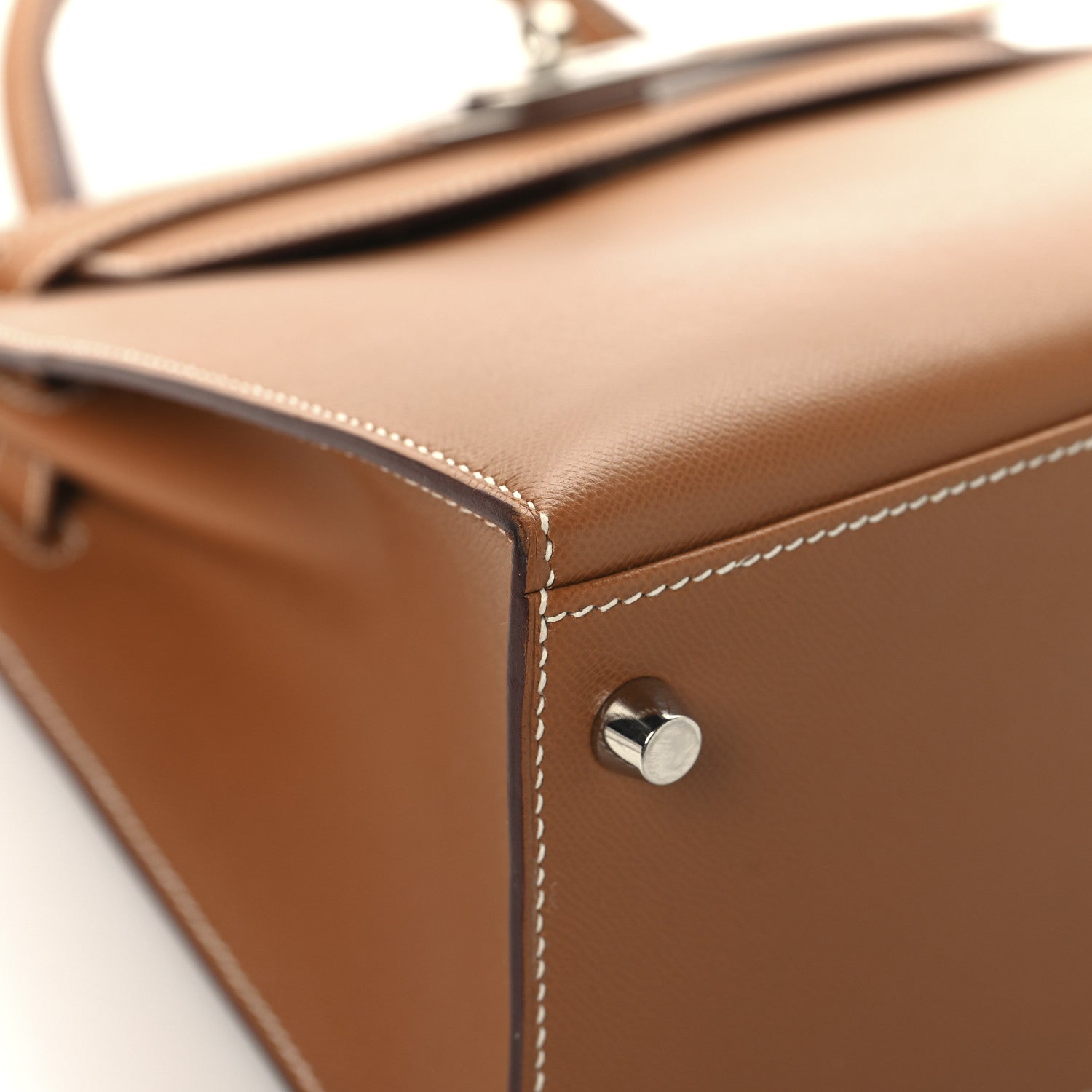 Madame Calfskin Kelly Sellier 28 Gold