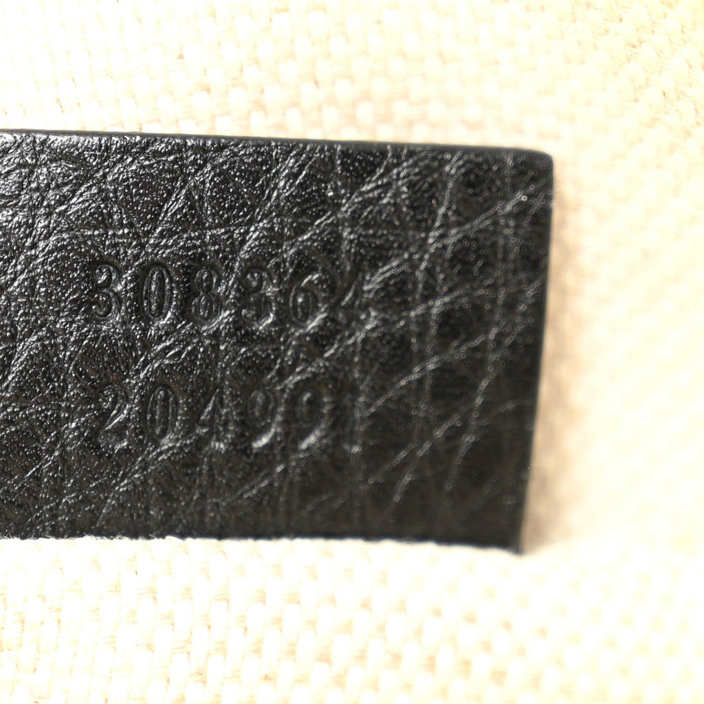 Pebbled Calfskin Studded Small Soho Disco Bag Black