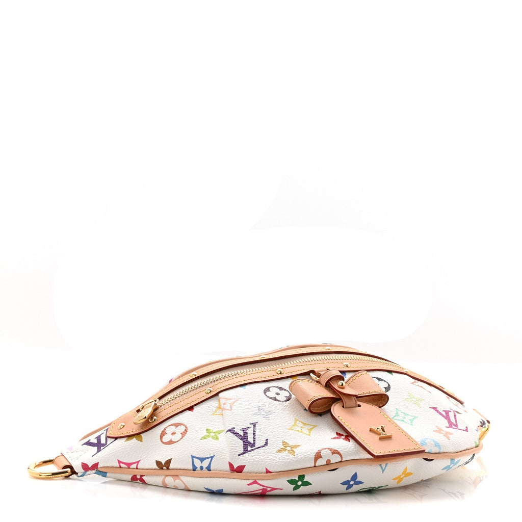LV X TM Monogram Multicolor High Rise Bumbag White