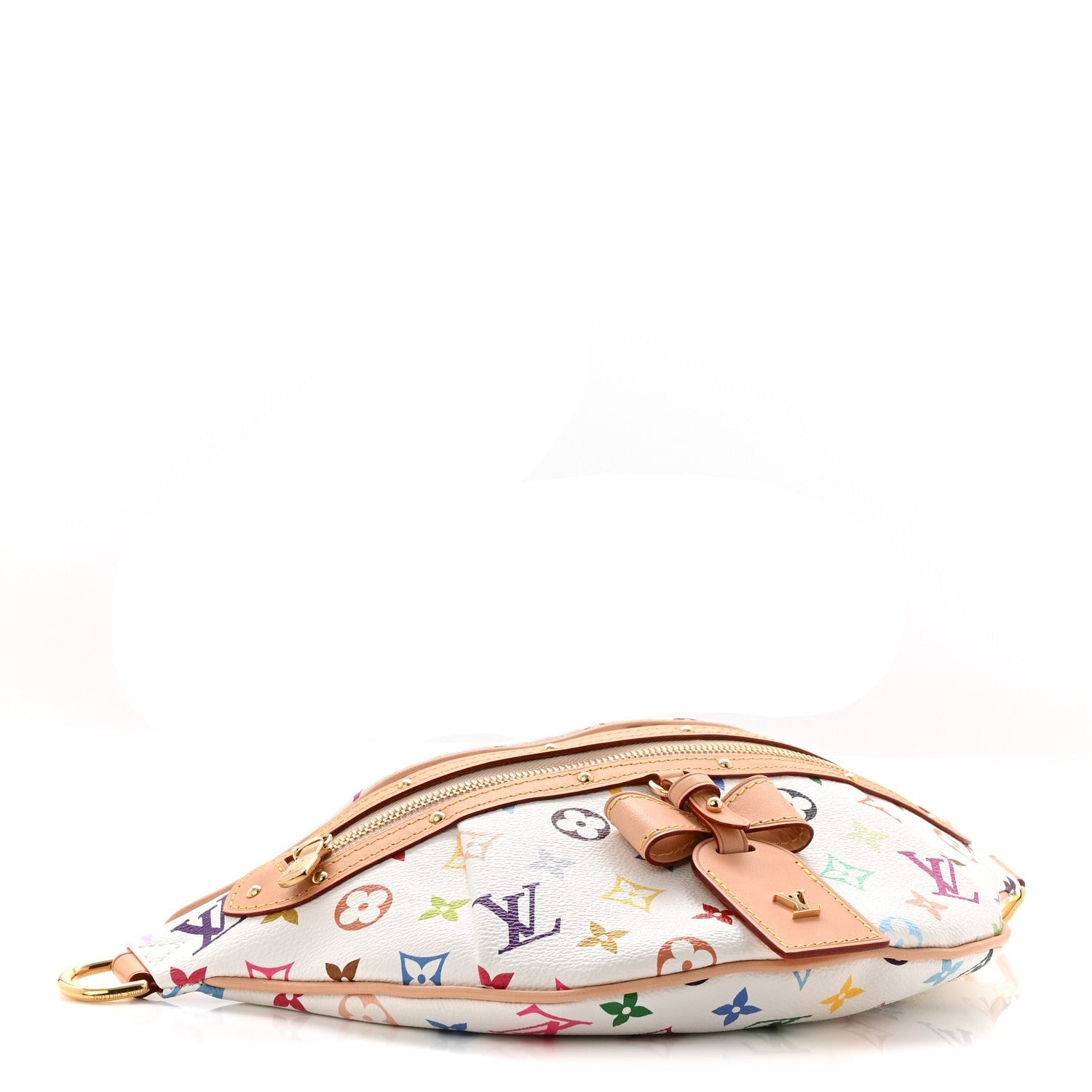 LV X TM Monogram Multicolor High Rise Bumbag White