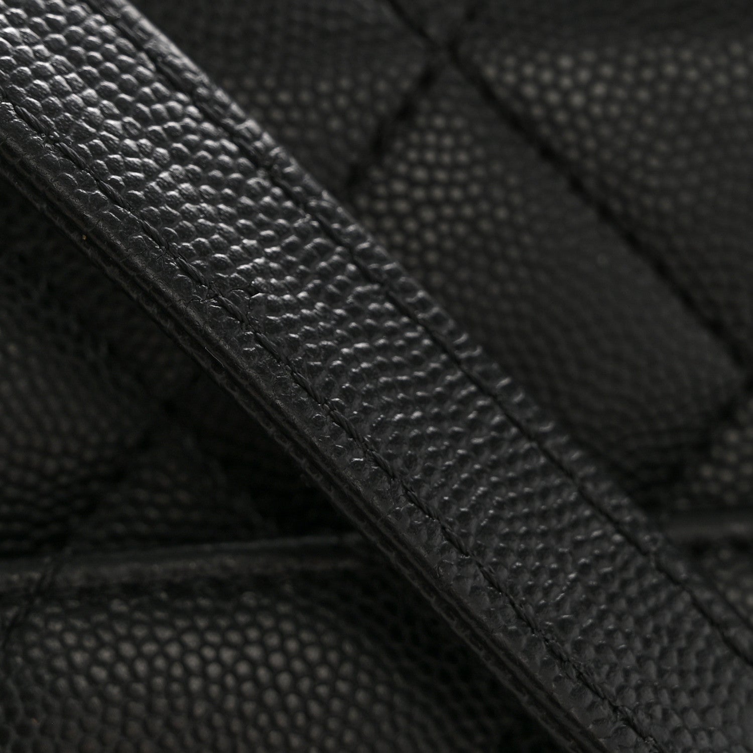 Caviar Quilted Large Business Affinity Flap Black