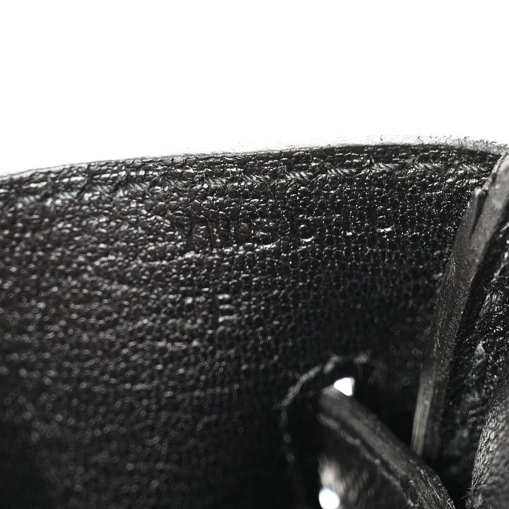 Epsom Birkin 30 Black
