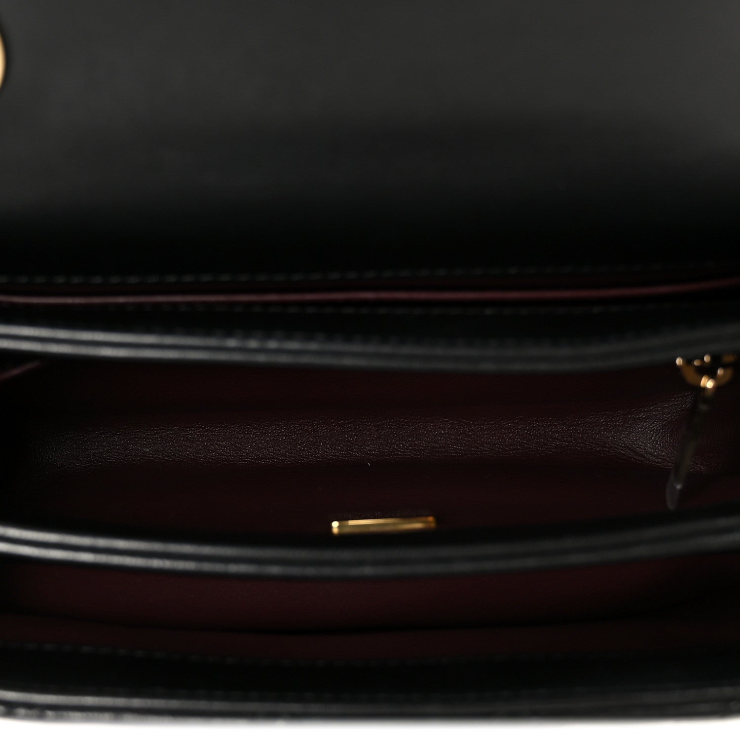 Lambskin Quilted Mini Trendy CC Dual Handle Flap Bag Black
