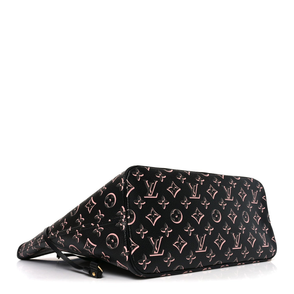 Monogram Fall For You Neverfull MM Black